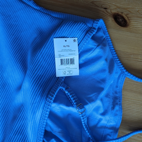 George Swimsuit - One Piece - Blue - Women's XL - new with tags - Picture 4 of 8